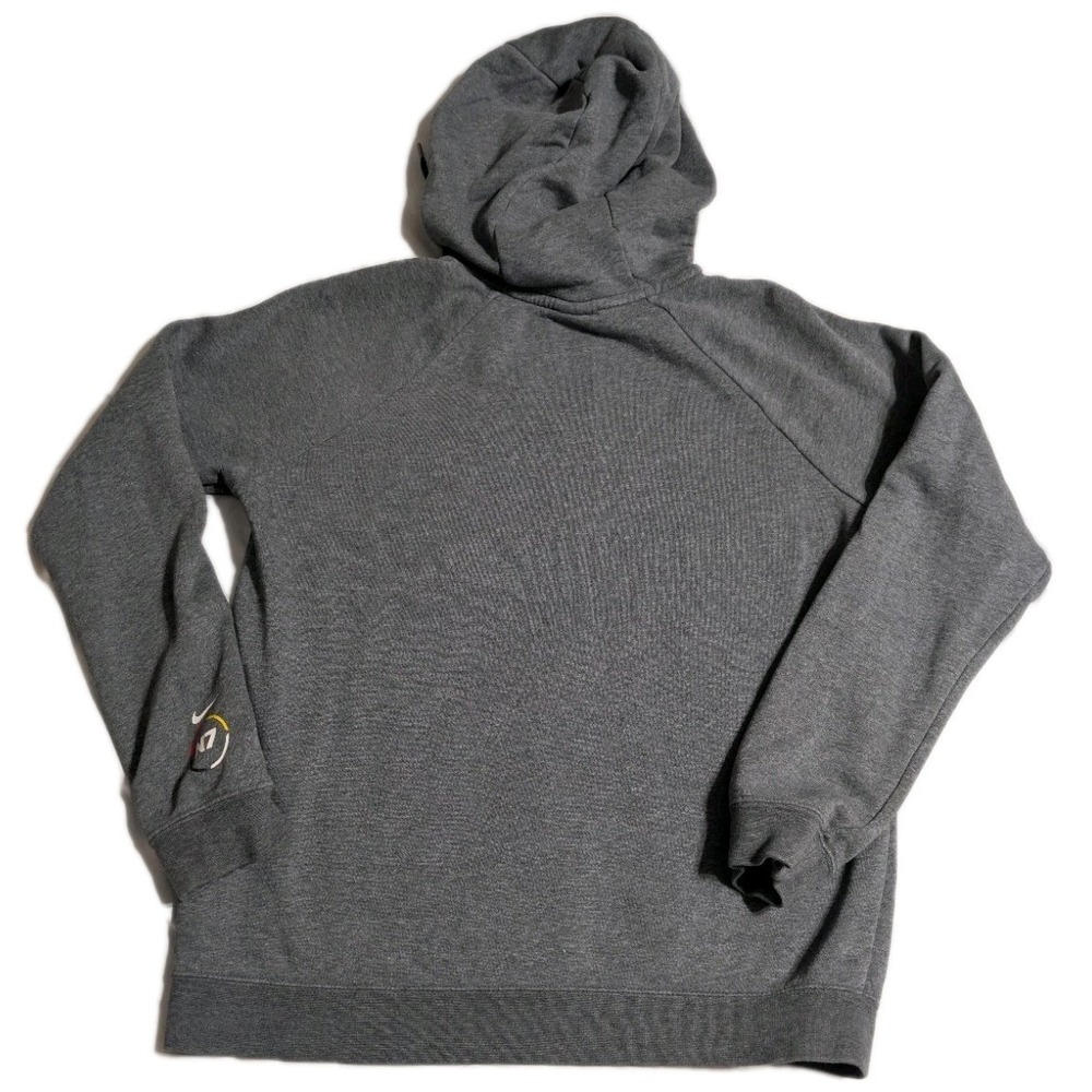 Nike N7 Full Zip Hoodie Small Gray Native Aztec Graphic Sweatshirt Womens - Picture 6 of 9